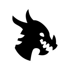 dragon icon or logo isolated sign symbol vector illustration - high quality black style vector icons
