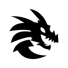 dragon icon or logo isolated sign symbol vector illustration - high quality black style vector icons
