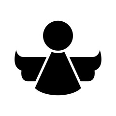 fairy icon or logo isolated sign symbol vector illustration - high quality black style vector icons
