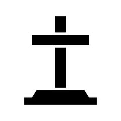 graves icon or logo isolated sign symbol vector illustration - high quality black style vector icons
