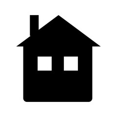 house icon or logo isolated sign symbol vector illustration - high quality black style vector icons
