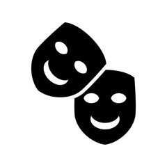 masks icon or logo isolated sign symbol vector illustration - high quality black style vector icons
