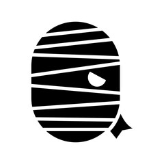 mummy icon or logo isolated sign symbol vector illustration - high quality black style vector icons
