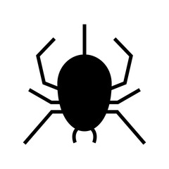 spider icon or logo isolated sign symbol vector illustration - high quality black style vector icons
