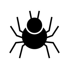 spider icon or logo isolated sign symbol vector illustration - high quality black style vector icons
