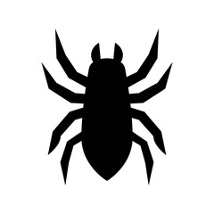 spider icon or logo isolated sign symbol vector illustration - high quality black style vector icons
