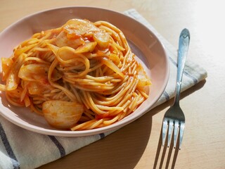 토마토 소스 파스타, 음식, 요리