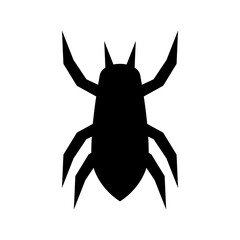 spider icon or logo isolated sign symbol vector illustration - high quality black style vector icons
