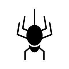 spider icon or logo isolated sign symbol vector illustration - high quality black style vector icons
