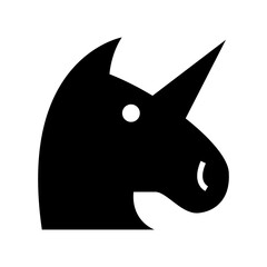 unicorn icon or logo isolated sign symbol vector illustration - high quality black style vector icons
