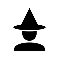 Fototapeta premium witch icon or logo isolated sign symbol vector illustration - high quality black style vector icons 