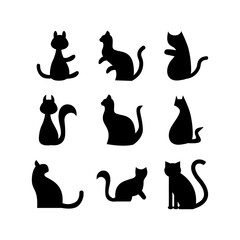 cat icon or logo isolated sign symbol vector illustration - high quality black style vector icons
