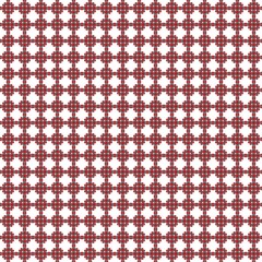 The red and grey design in fabric seamless pattern