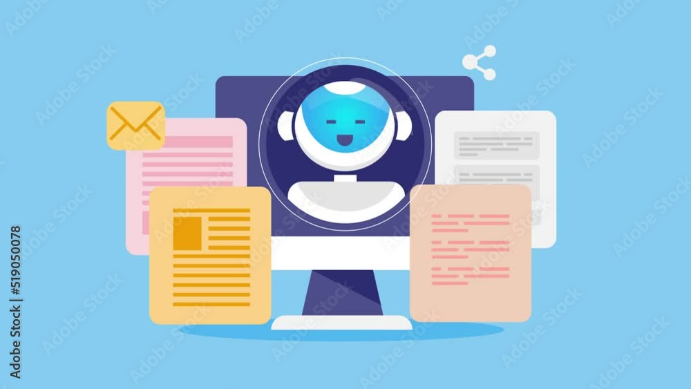 Poster ai content creator, artificial intelligence producing faster and accurate content for web, blog and 
