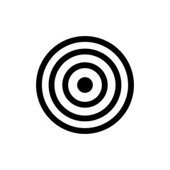 Target Icon Vector Symbol Design Illustration EPS 10