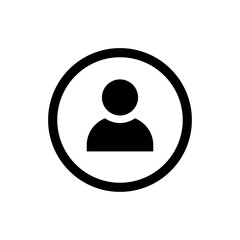 User Account Icon Vector Symbol Design Illustration EPS 10