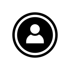 User Account Icon Vector Symbol Design Illustration EPS 10