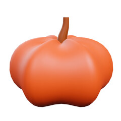 3d illustration Pumpkin