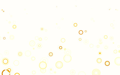 Light Yellow vector backdrop with dots.