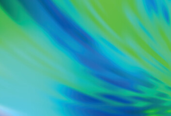 Obraz premium Light Green vector blurred and colored pattern.