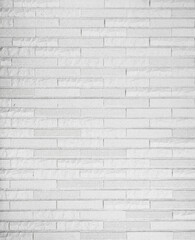 White brick tile wall texture background. Luxury brickwork pattern backdrop.