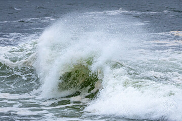Storm waves at South Head, Sydney, NSW, July 2022