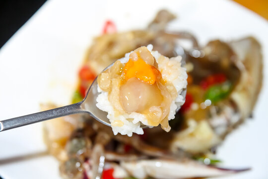 Soy Sauce Marinated Crab - Ganjang gejang
