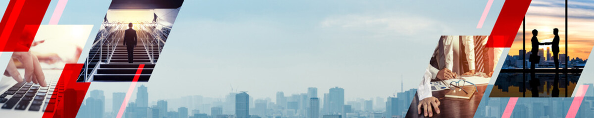 ビジネスイメージ  バナー・広告向け横長ビジュアル