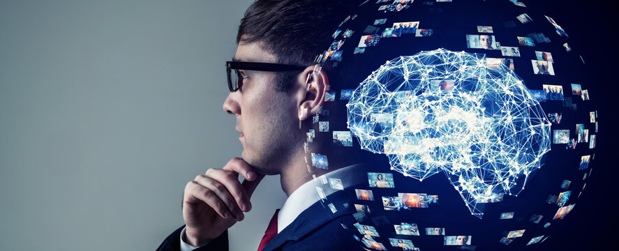 AI・人工知能　バナー・広告向け横長ビジュアル