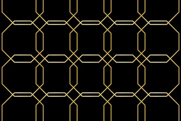 Obraz premium seamless pattern with hexagons