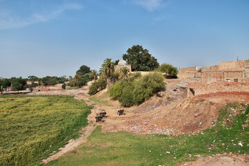 Uch Sharif, Ruins of centuries old Mausoleums close Bahawalpur, Pakistan