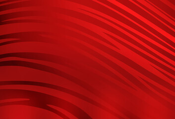 Light Red vector pattern with bent lines.