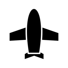 aircraft icon or logo isolated sign symbol vector illustration - high quality black style vector icons
