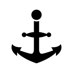 anchor icon or logo isolated sign symbol vector illustration - high quality black style vector icons
