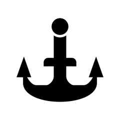 anchor icon or logo isolated sign symbol vector illustration - high quality black style vector icons
