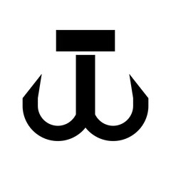 anchor icon or logo isolated sign symbol vector illustration - high quality black style vector icons
