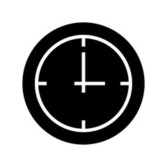 clock icon or logo isolated sign symbol vector illustration - high quality black style vector icons

