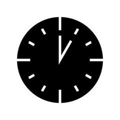 clock icon or logo isolated sign symbol vector illustration - high quality black style vector icons
