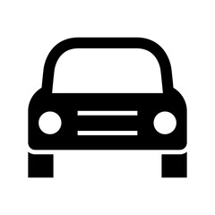 convertible car icon or logo isolated sign symbol vector illustration - high quality black style vector icons
