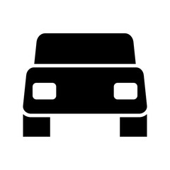 convertible car icon or logo isolated sign symbol vector illustration - high quality black style vector icons
