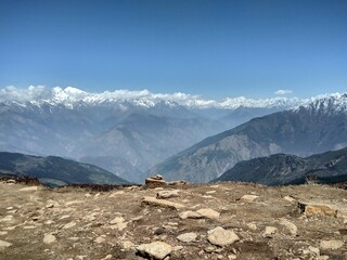 Fototapeta na wymiar landscape in the himalayas