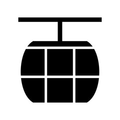 funicular icon or logo isolated sign symbol vector illustration - high quality black style vector icons

