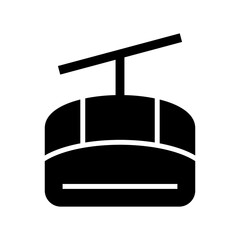 funicular icon or logo isolated sign symbol vector illustration - high quality black style vector icons

