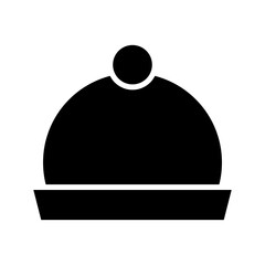 hotel bell icon or logo isolated sign symbol vector illustration - high quality black style vector icons
