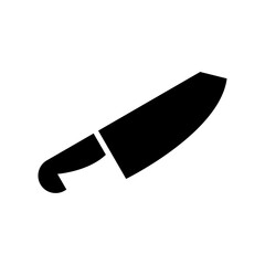 knife icon or logo isolated sign symbol vector illustration - high quality black style vector icons
