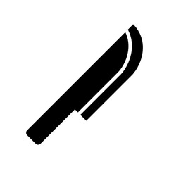 knife icon or logo isolated sign symbol vector illustration - high quality black style vector icons
