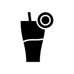 lemonade icon or logo isolated sign symbol vector illustration - high quality black style vector icons
