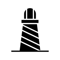 lighthouse icon or logo isolated sign symbol vector illustration - high quality black style vector icons
