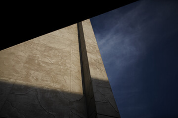 空、オブジェ、空間、光、建築、カタチ、人工的、重厚