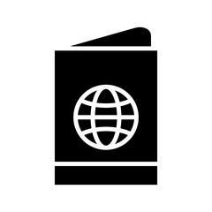 passport icon or logo isolated sign symbol vector illustration - high quality black style vector icons
